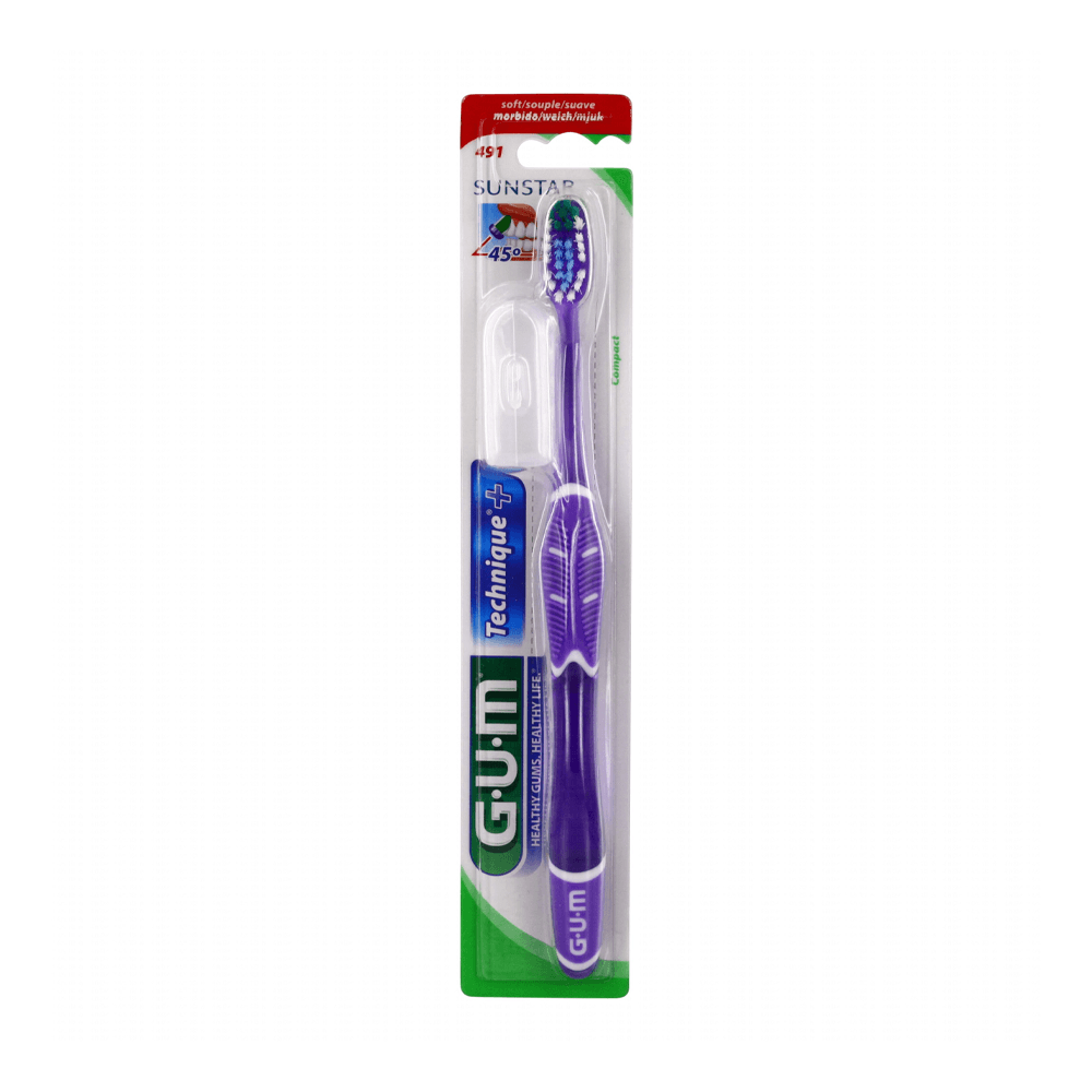 GUM Technique PRO Brosse à dents souple 491 GUM Technique PRO Brosse à dents souple 491