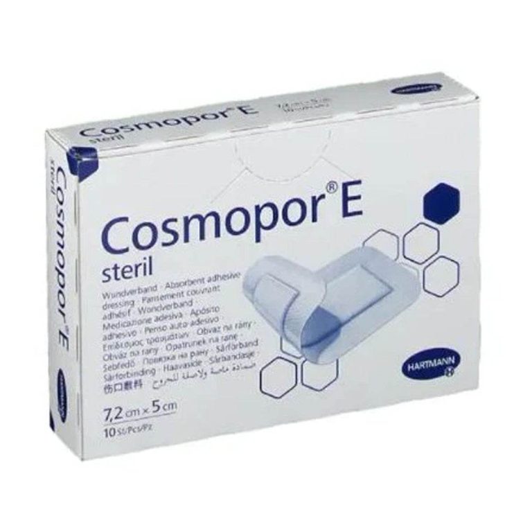 Hartmann Cosmopor Steril Pansement adhésif 7,2 x 5 cm 10 pièces