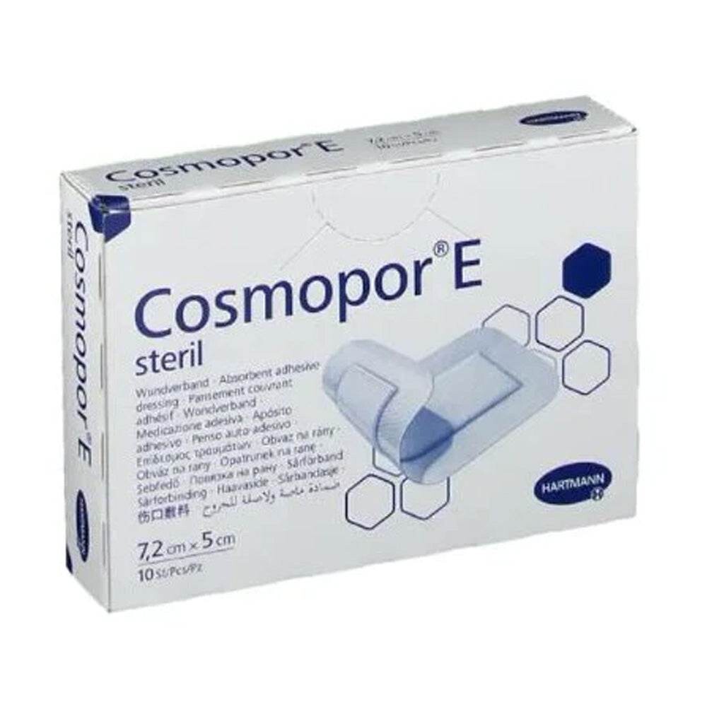 Hartmann Cosmopor Steril Pansement adhésif 7,2 x 5 cm 10 pièces Hartmann Cosmopor Steril Pansement adhésif 7,2 x 5 cm 10 pièces