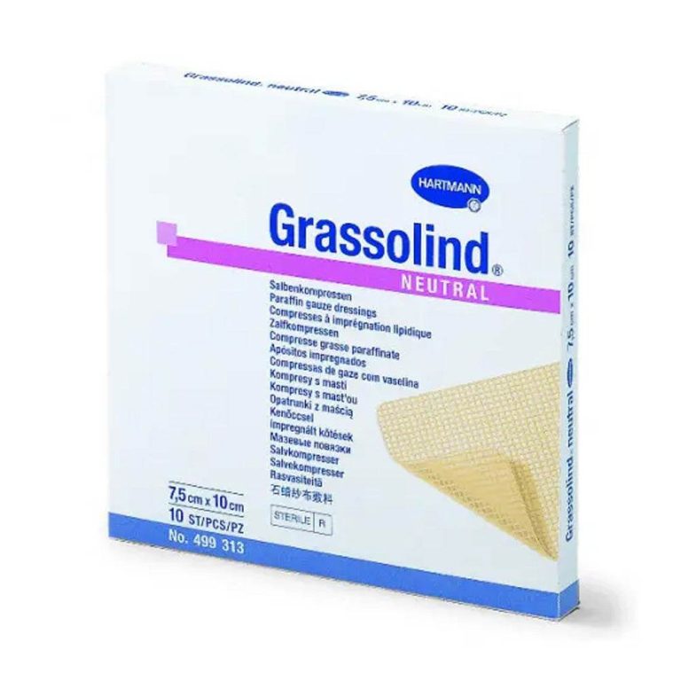 Hartmann Grassolind Neutral 10 x 10 cm 1 unité