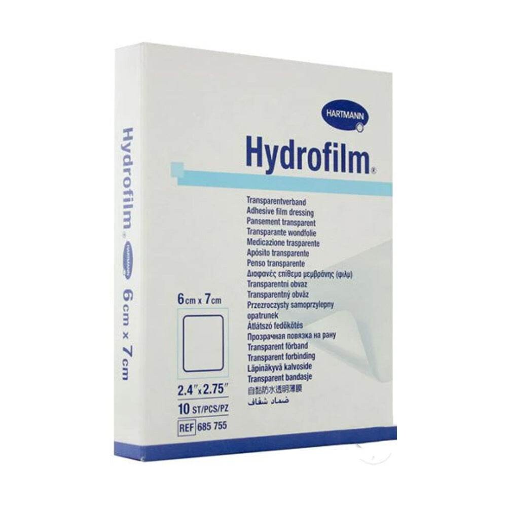 Hartmann Hydrofilm Pansement transparent 6 x 7 cm 1 unité Hartmann Hydrofilm Pansement transparent 6 x 7 cm 1 unité