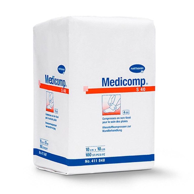 Hartmann Medicomp Compresses 100 unités