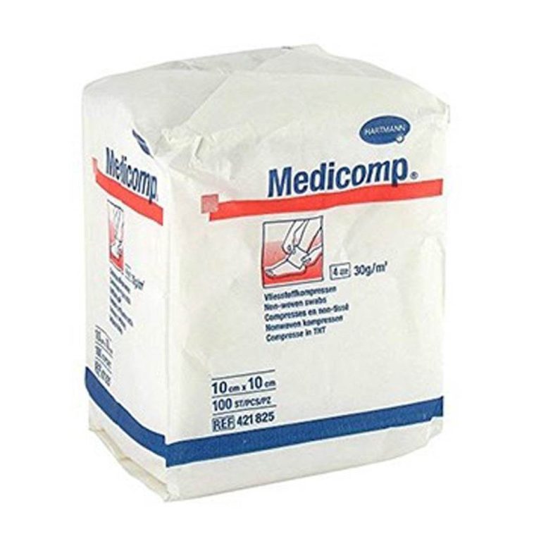 Hartmann Medicomp Compresses stériles 10 x 10 cm