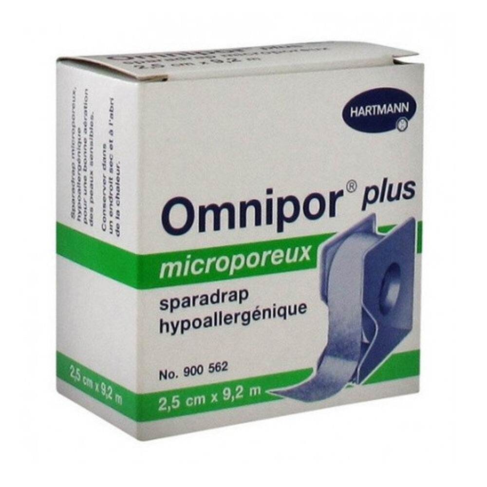 Hartmann Omnipor Sparadrap microporeux 2,5 cm x 5 m Hartmann Omnipor Sparadrap microporeux 2,5 cm x 5 m
