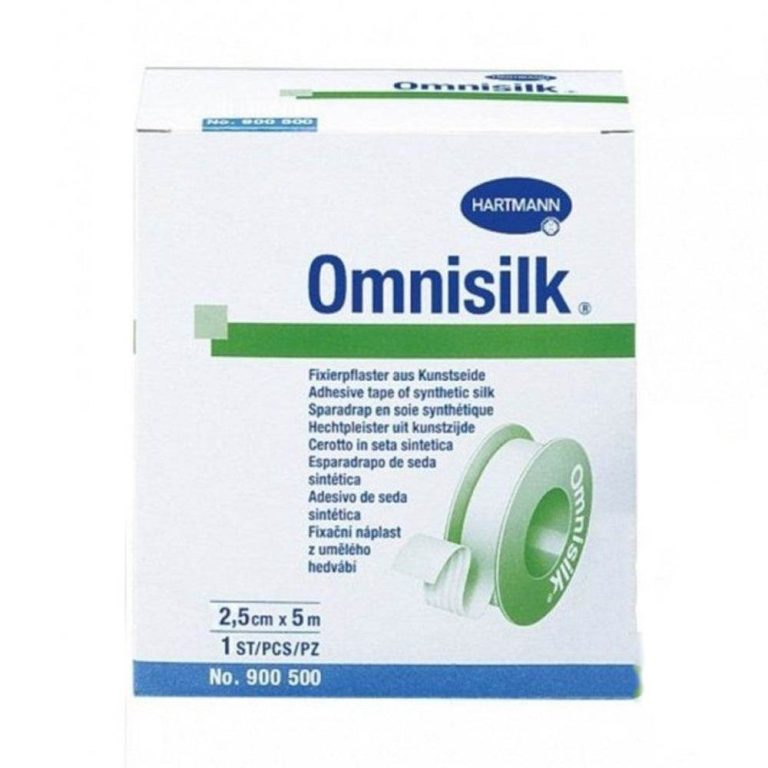 Hartmann Omnisilk Sparadrap 2,5 cm x 5 m