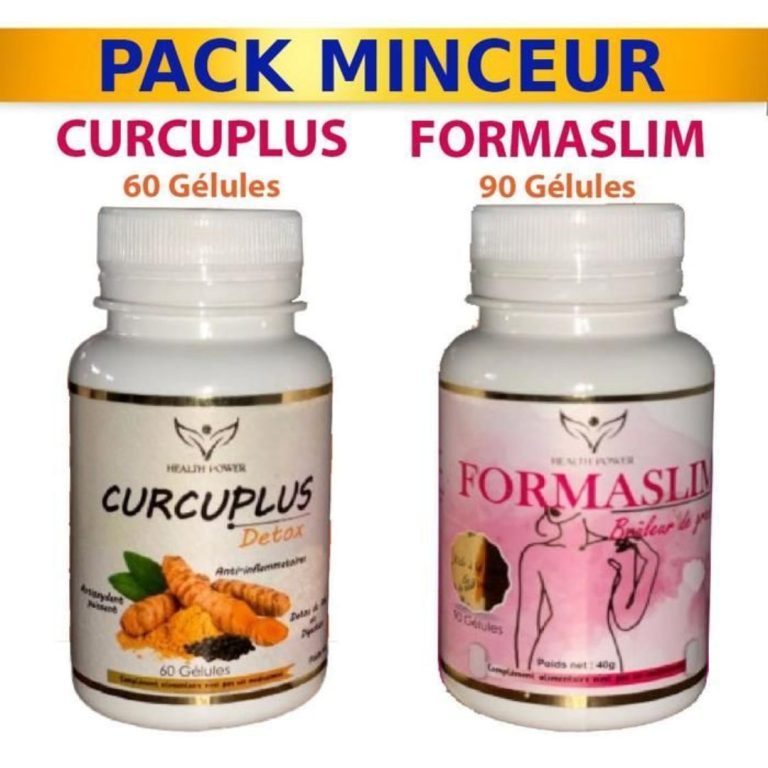 Health Power Pack Curcuplus 60 gélules + Formaslim 90 gélules