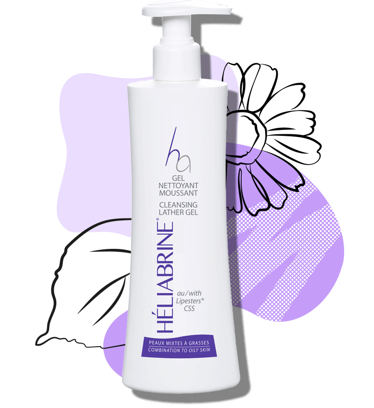 Heliabrine Gel nettoyant moussant