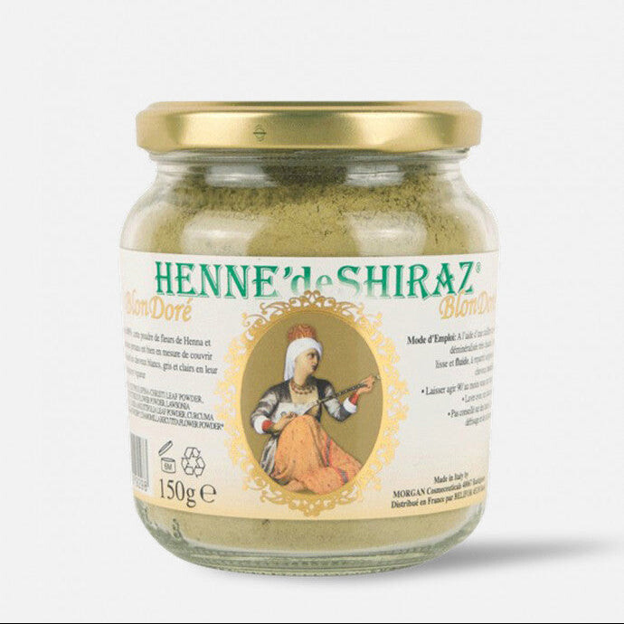Henné de Shiraz Coloration végétale Blond doré 150 g