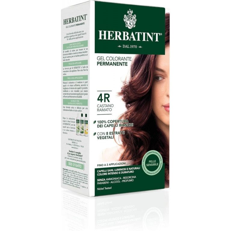 Herbatint Soin colorant permanent 4R Châtain cuivré