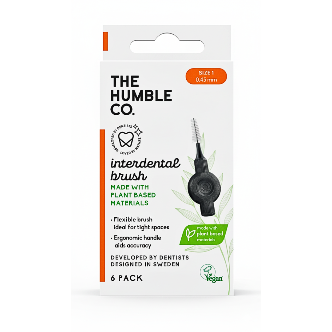 Humble Brosse interdentaire Plant Based taille 1 0,45 mm Humble Brosse interdentaire Plant Based taille 1 0,45 mm