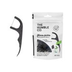 Humble Fil dentaire Picks charbon 50 pièces