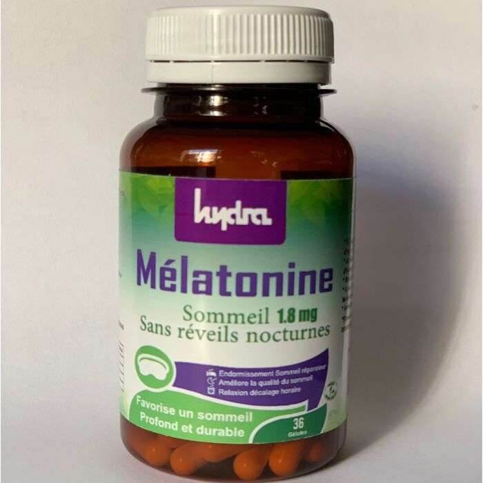 Hydra Phyt's Mélatonine 1,8 mg Sommeil 36 gélules Hydra Phyt's Mélatonine 1,8 mg Sommeil 36 gélules