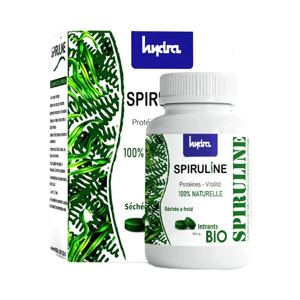 Hydra Spirumax Spiruline 240 gélules Hydra Spirumax Spiruline 240 gélules