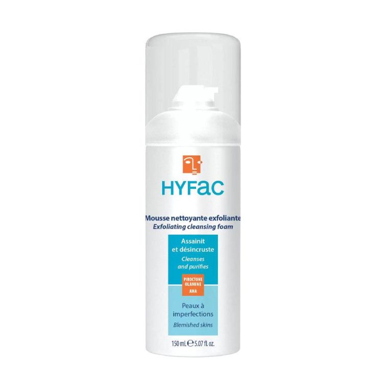 Hyfac Mousse nettoyante exfoliante 150 ml