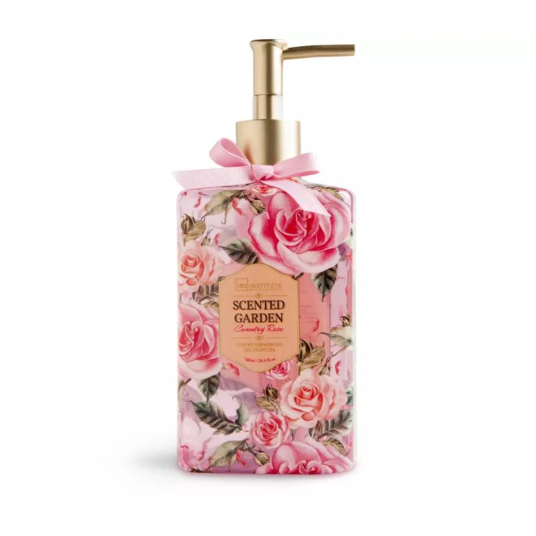 IDC Institute Scented Garden Shower Gel Country Rose 780 ml
