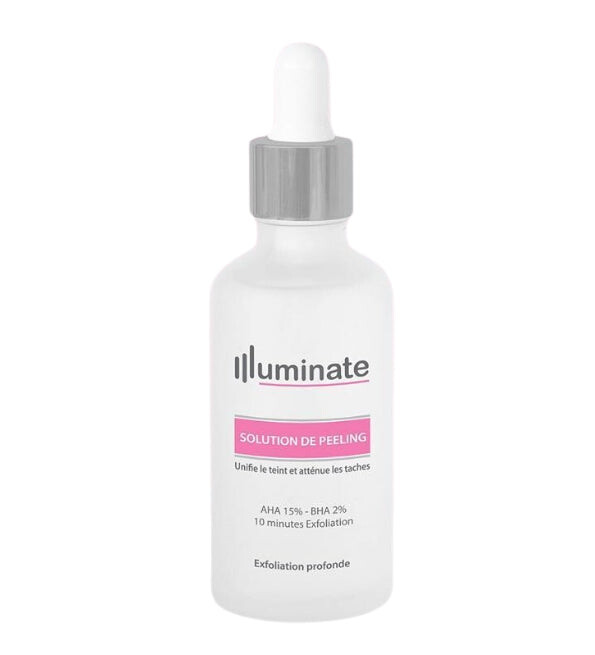 Illuminate Peeling Solution AHA 15% BHA 2% 30 ml Illuminate Peeling Solution AHA 15% BHA 2% 30 ml