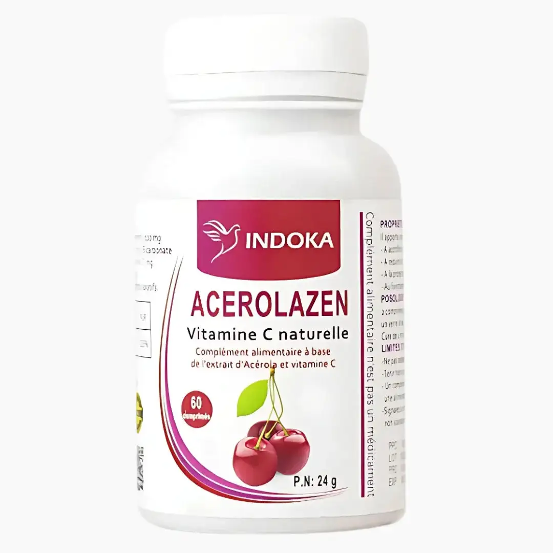 Indoka Acérolazen Vitamine C naturelle Indoka Acérolazen Vitamine C naturelle