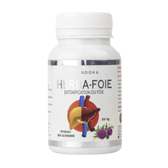 Indoka Herba-Foie Chardon-Marie 80% silymarine 60 gélules