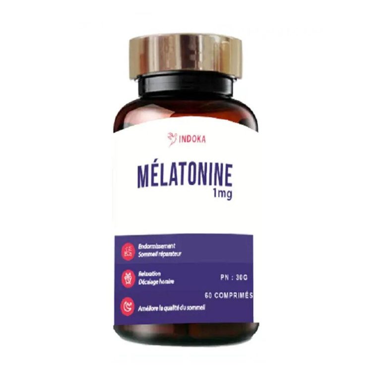 Indoka Mélatonine 1 mg 60 gélules