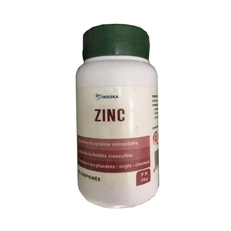 Indoka Zinc 90 comprimés