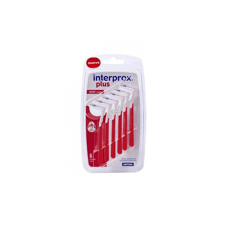 Interprox Plus Mini Conical Brossettes rouges 6 unités Interprox Plus Mini Conical Brossettes rouges 6 unités
