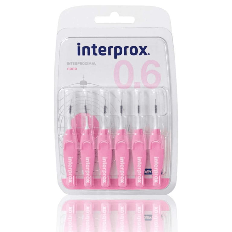 Interprox Plus Nano Brossettes interdentaires 0,6 rose 6 unités