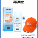 ISDIN Fotoprotector Fusion Fluid Mineral Pediatrics SPF50+ 50 ml + Casquette