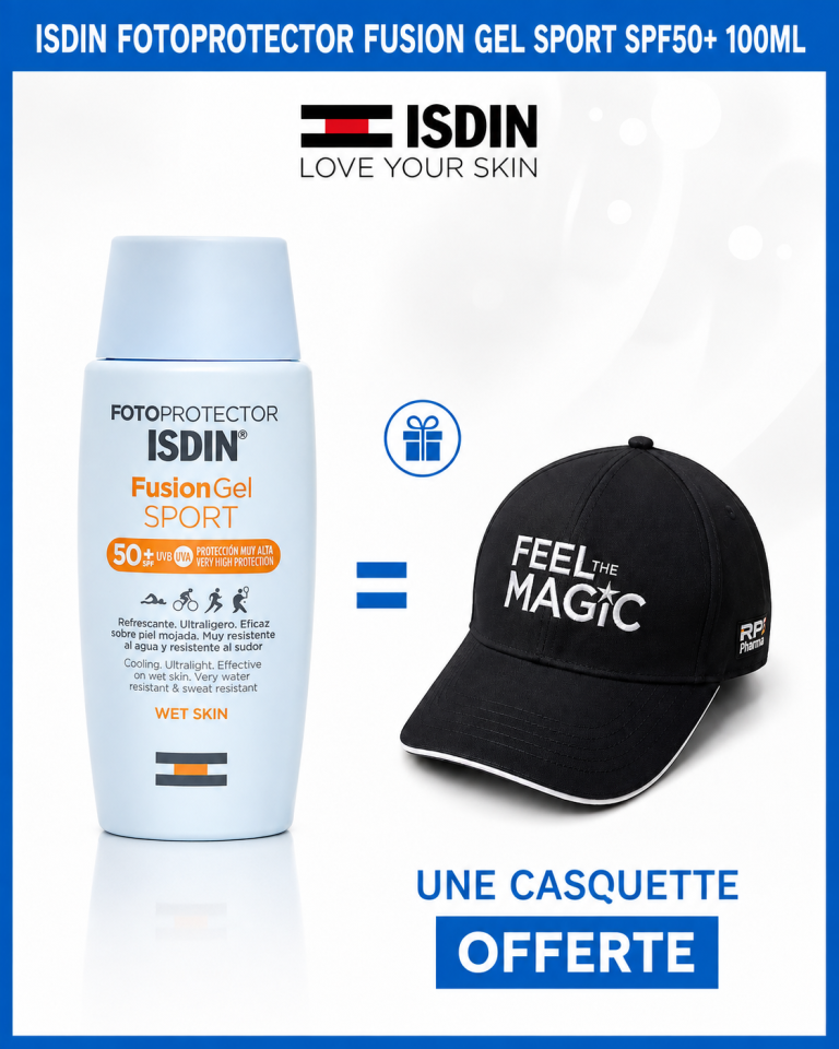 ISDIN Fotoprotector Fusion Gel Sport SPF50+ 100 ml + Casquette