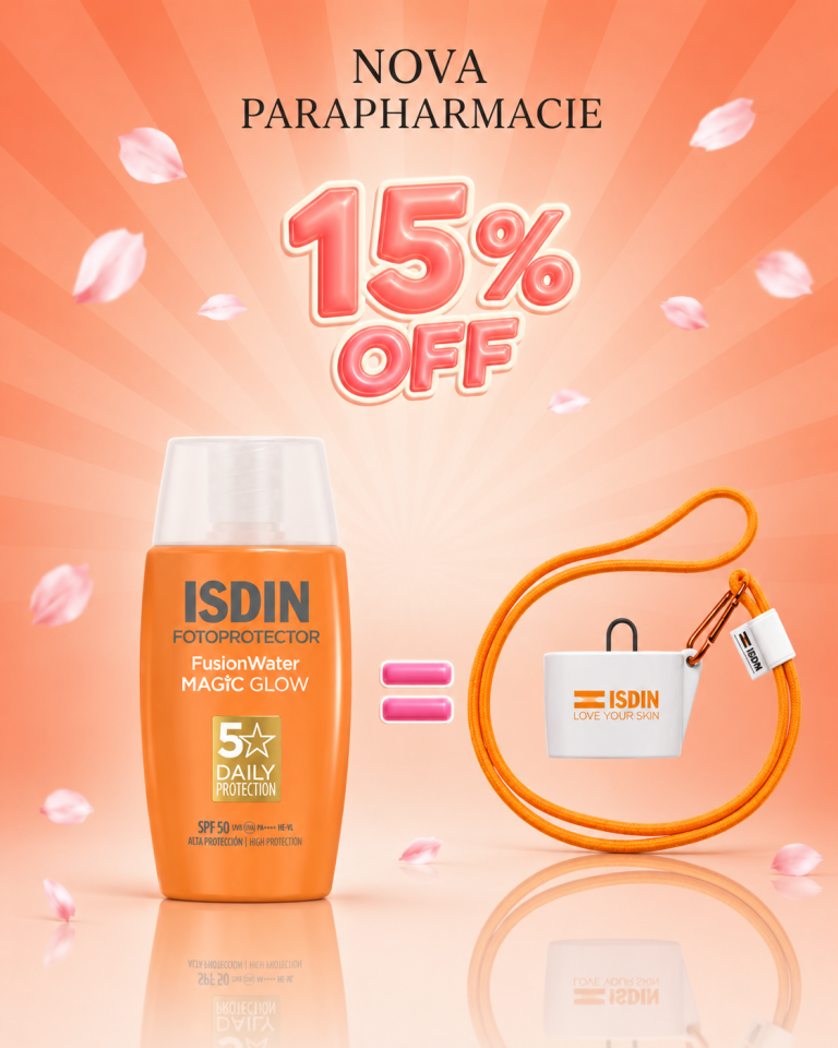 ISDIN Fotoprotector Fusion Water Magic Glow SPF50+ 50 ml + Coque offerte
