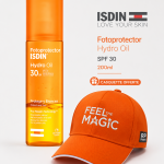 ISDIN Fotoprotector Hydro Oil SPF30 200 ml + Casquette