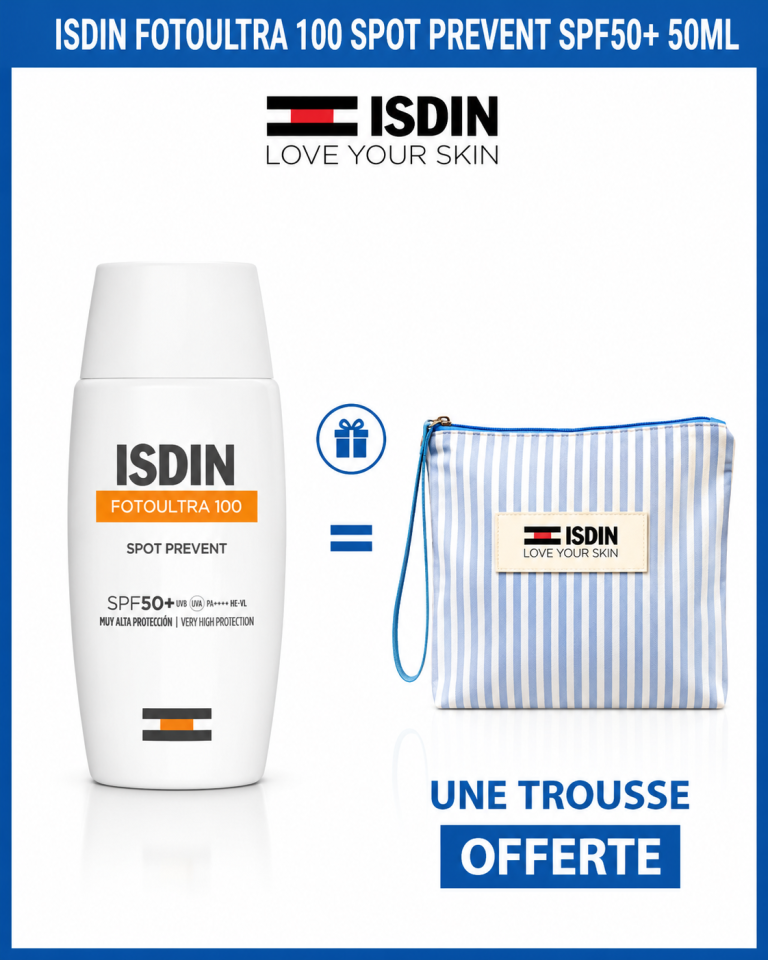 ISDIN Fotoultra 100 Spot Prevent Fusion Fluid SPF50+ 50 ml + Trousse