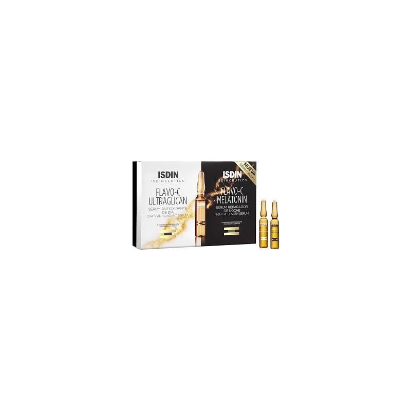 ISDIN Isdinceutics Flavo-C Sérum jour et nuit 20 ampoules ISDIN Isdinceutics Flavo-C Sérum jour et nuit 20 ampoules