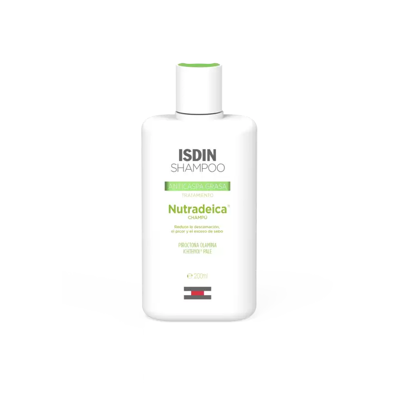 ISDIN Nutradeica Shampooing antipelliculaire cheveux gras 200 ml ISDIN Nutradeica Shampooing antipelliculaire cheveux gras 200 ml
