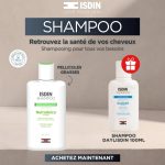 ISDIN Nutradeica Shampooing pellicules grasses 200 ml + Daylisdin 100 ml