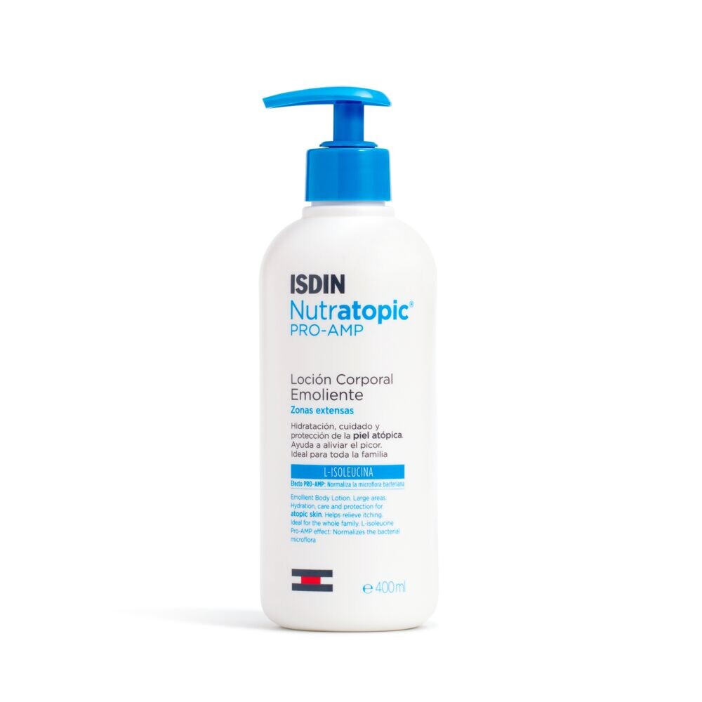 ISDIN Nutratopic Pro-AMP Lotion émolliente 400 ml ISDIN Nutratopic Pro-AMP Lotion émolliente 400 ml