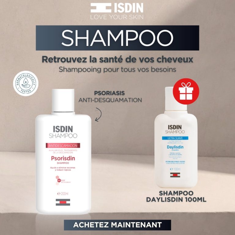 ISDIN Psorisdin Shampooing anti-desquamation 200 ml + Daylisdin 100 ml