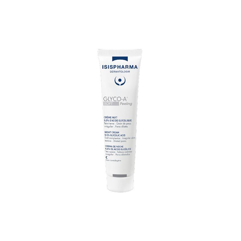 ISISPHARMA Glyco-A Soft Peeling Crème nuit 30 ml ISISPHARMA Glyco-A Soft Peeling Crème nuit 30 ml