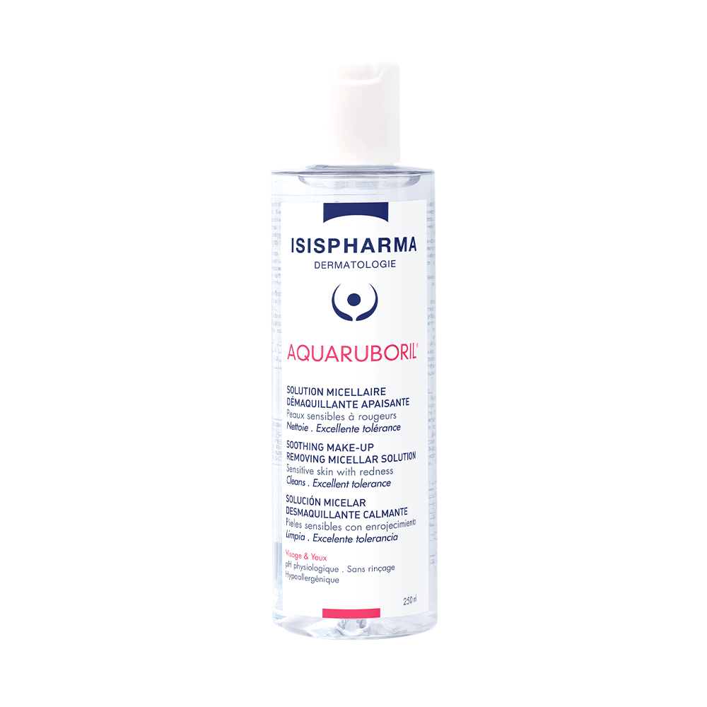 ISISPHARMA Ruboril Aquaruboril Solution micellaire apaisante peaux sensibles ISISPHARMA Ruboril Aquaruboril Solution micellaire apaisante peaux sensibles