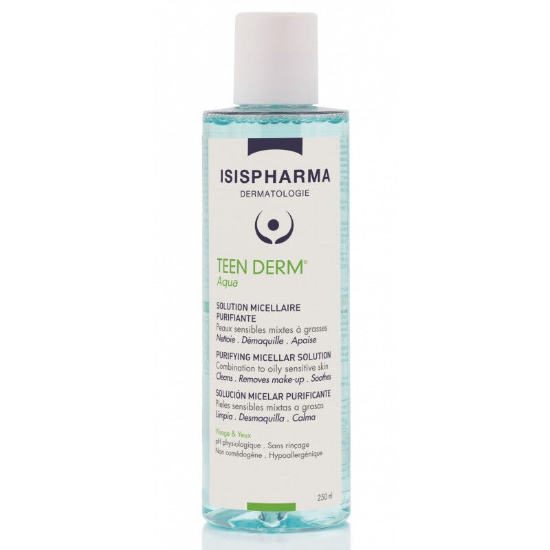 ISISPHARMA Teen Derm Aqua Solution micellaire 250 ml ISISPHARMA Teen Derm Aqua Solution micellaire 250 ml