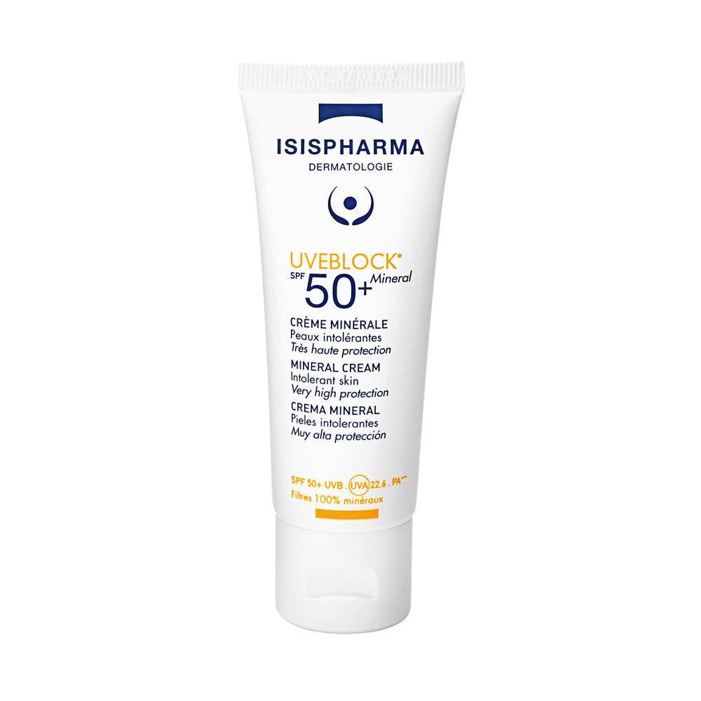 ISISPHARMA Uveblock Crème minérale invisible SPF50+ 40 ml ISISPHARMA Uveblock Crème minérale invisible SPF50+ 40 ml