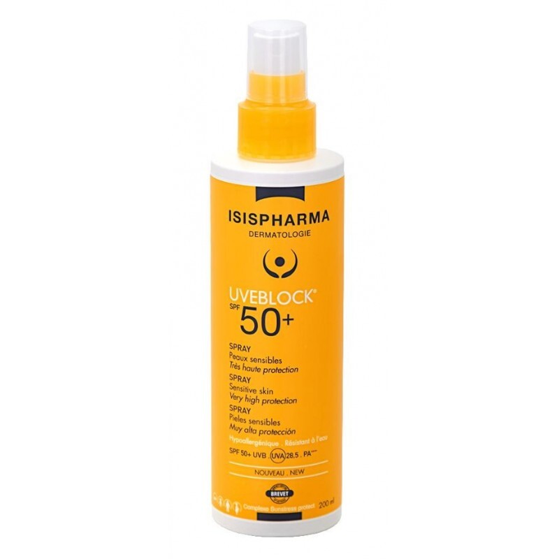 ISISPHARMA Uveblock Spray SPF50+ 200 ml ISISPHARMA Uveblock Spray SPF50+ 200 ml