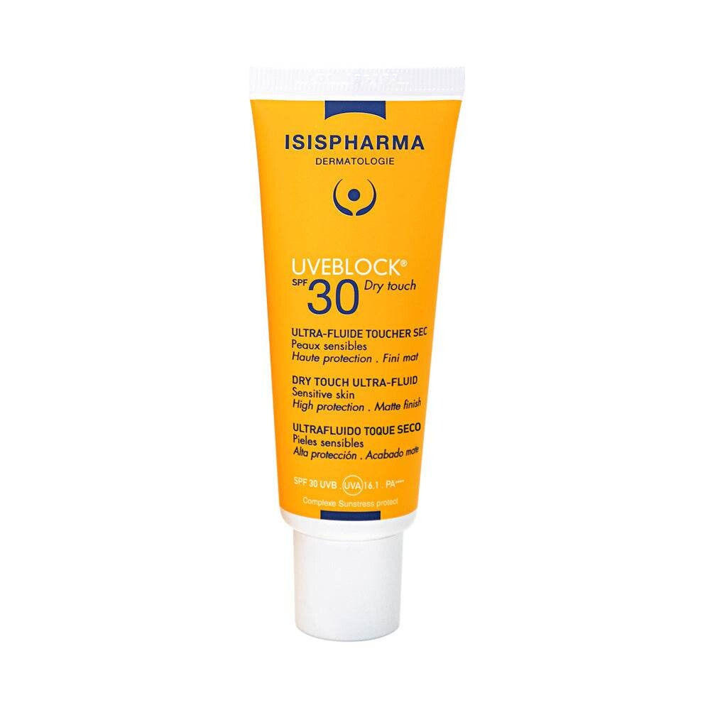 ISISPHARMA Uveblock Ultra-fluide touché sec matifiant SPF30 40 ml ISISPHARMA Uveblock Ultra-fluide touché sec matifiant SPF30 40 ml