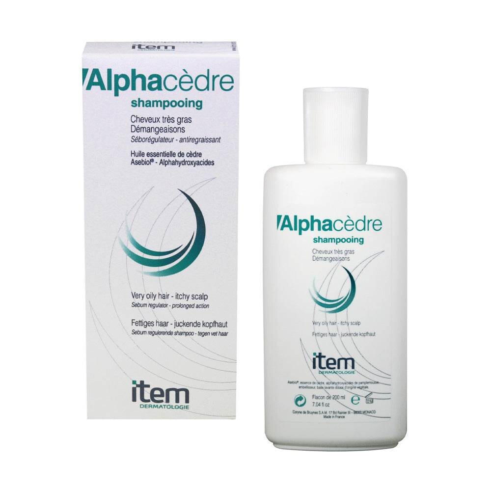 Item Alphacèdre Shampooing séborégulateur apaisant 200 ml Item Alphacèdre Shampooing séborégulateur apaisant 200 ml