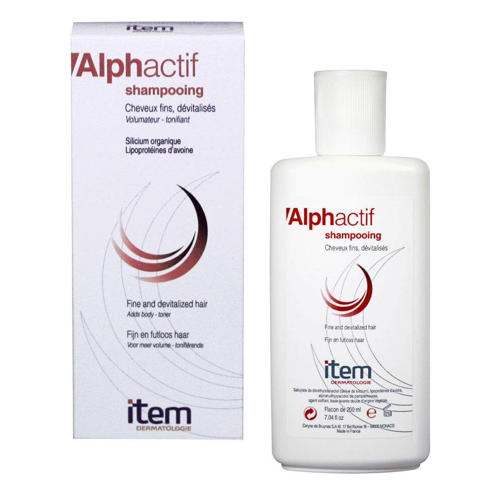 Item Alphactif Shampooing volumateur fortifiant 200 ml Item Alphactif Shampooing volumateur fortifiant 200 ml