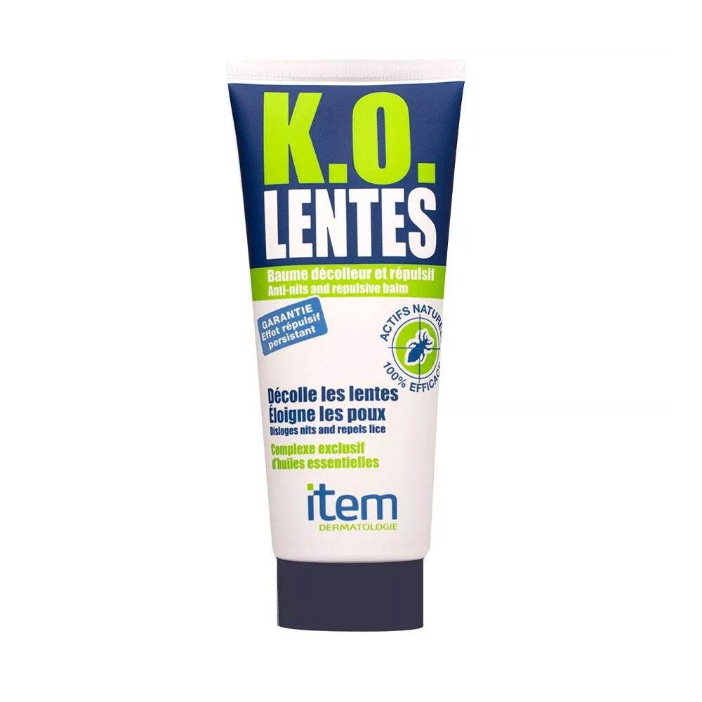 Item K.O Lentes Baume décolleur et répulsif 100 ml Item K.O Lentes Baume décolleur et répulsif 100 ml