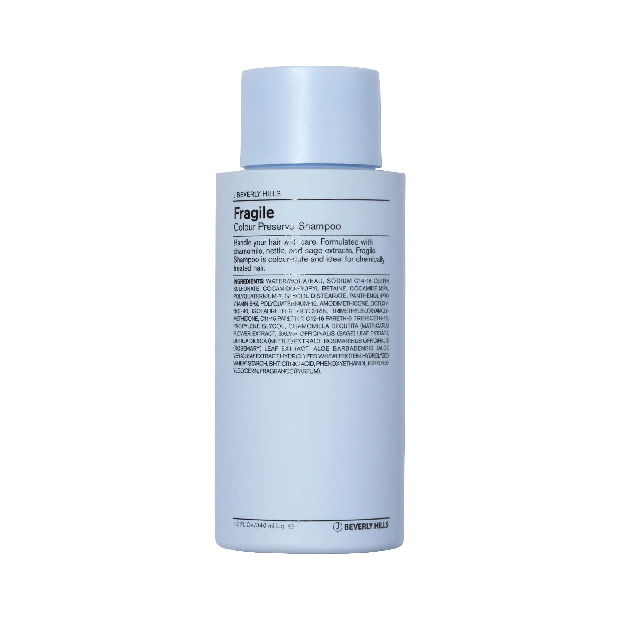 J Beverly Hills Fragile Shampooing cheveux fins et fragiles 340 ml J Beverly Hills Fragile Shampooing cheveux fins et fragiles 340 ml