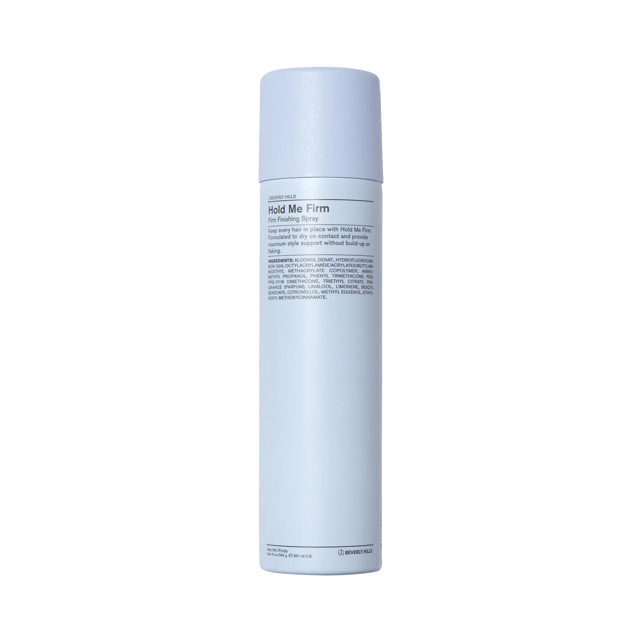 J Beverly Hills Hold Me Firm Laque fixation forte 328 ml J Beverly Hills Hold Me Firm Laque fixation forte 328 ml