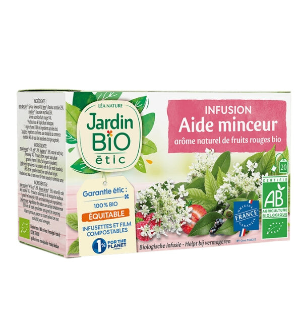Jardin Bio Infusion Aide minceur 20 sachets Jardin Bio Infusion Aide minceur 20 sachets