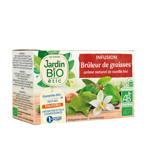 Jardin Bio Infusion Brûleur de graisses 20 sachets Jardin Bio Infusion Brûleur de graisses 20 sachets