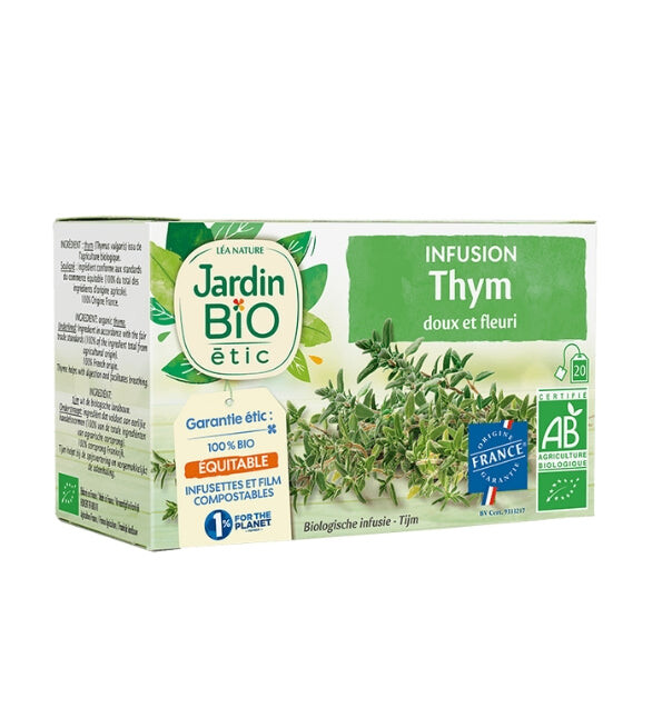 Jardin Bio Infusion Thym 20 sachets Jardin Bio Infusion Thym 20 sachets